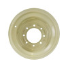 10x15 8 Hole Implement Wheel 3-7/8" Backside - Off White