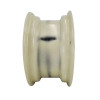 8x16 6 Hole Implement Wheel 5-5/8" Backside - Off White