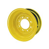 8x16 8 Hole Implement Wheel 4-7/8" Backside - JD Yellow
