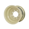 11x16.1 8 Hole Implement Wheel 7-1/8" Backside - Off White