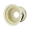 14x16.1 8 Hole Implement Wheel 6 1/4" Backside - Off White