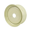 8.25x22.5 6 Hole Implement Wheel 6-1/8" Backside - Clove White