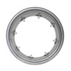 15x30 8 Clamp (25-3/4"BC) Wheel 3-3/4" Backside - Silver Mist