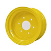 7x12 6 Hole 5-7/8" Bolt Circle Wheel 4" Backside - JD Yellow
