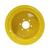 13x15 6 Hole John Deere 650 (5-1/2"BC) Tractor Rear Wheel - JD Yellow