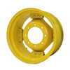 12x24 4-2H Formed Bracket with 8H FWA Formed Center - JD Yellow