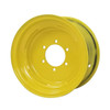 8x15 6 Hole JD HD Tractor Wheel 3-5/8" Backside - JD Yellow