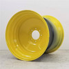 25x26 8 Hole Ag (no C/S) HD Rear Combine Wheel 15" Backside - JD Yellow