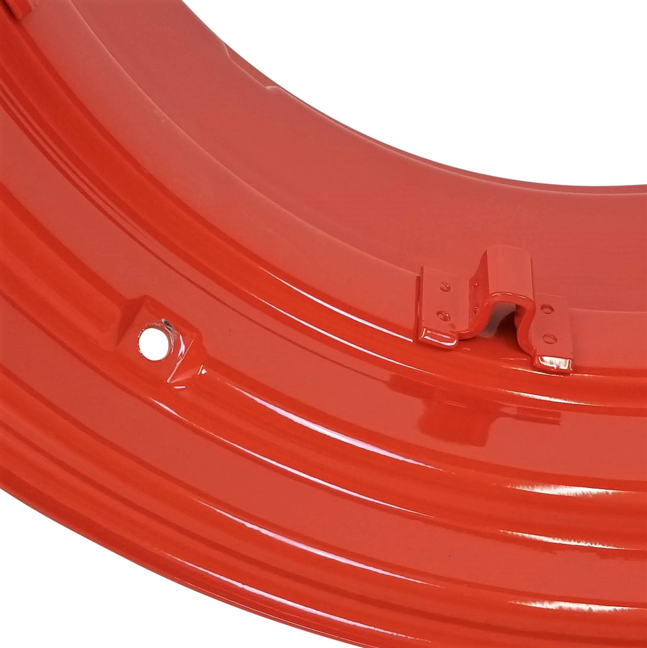 16x30 6 Clamp (On Deep Well) Rim - Kubota Orange - Ag Wheel Express