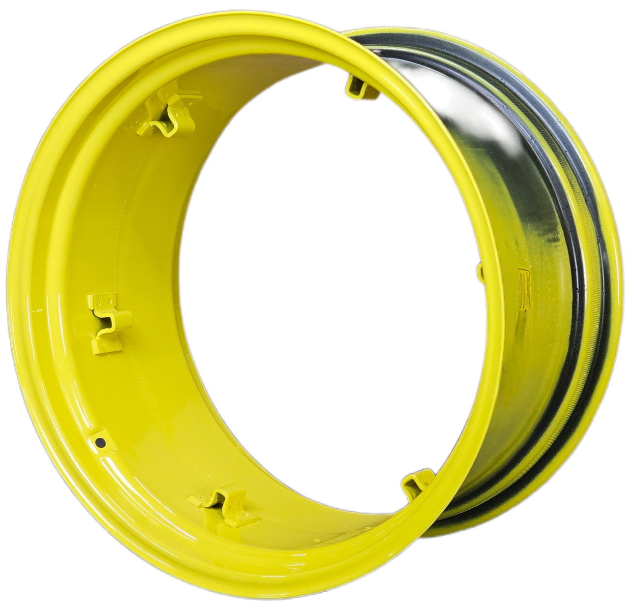 15x28 6 Clamp Rim - JD Yellow - Ag Wheel Express
