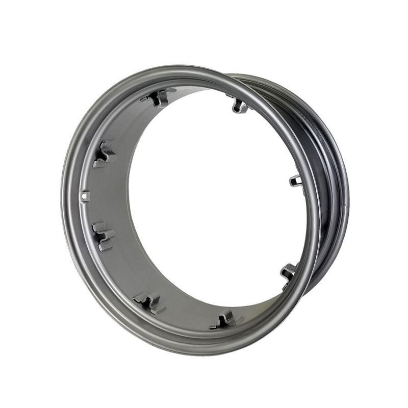13x30 8 Clamp Rim - Silver Mist - Ag Wheel Express