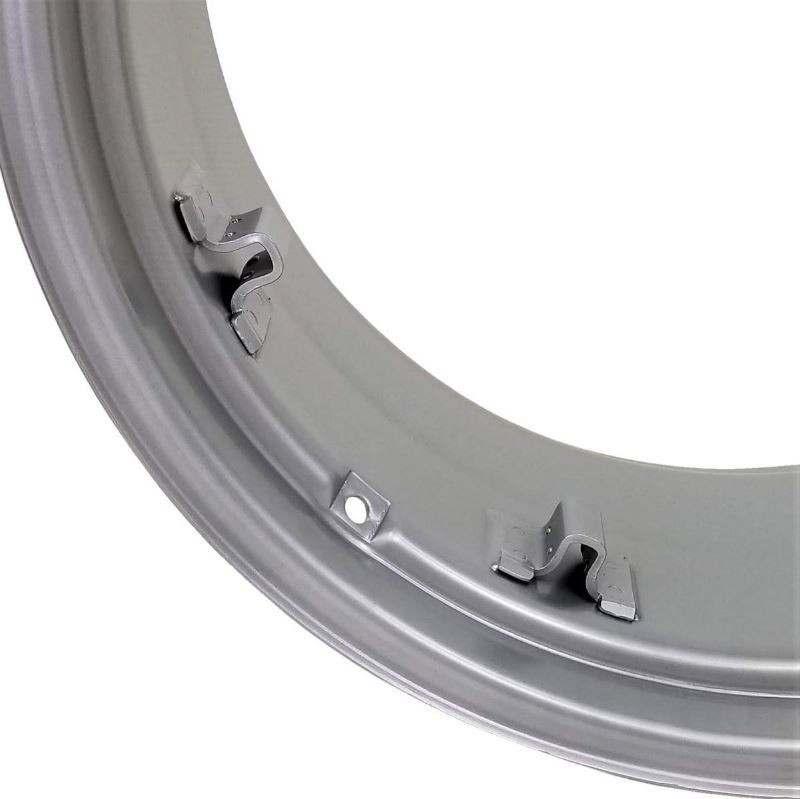 13x30 8 Clamp Rim - Silver Mist - Ag Wheel Express