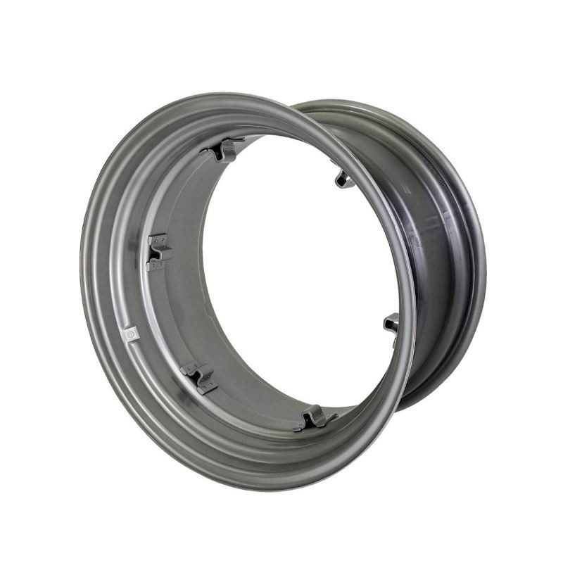 16x30 6 Clamp (On Deep Well) Rim - Silver Mist - Ag Wheel Express
