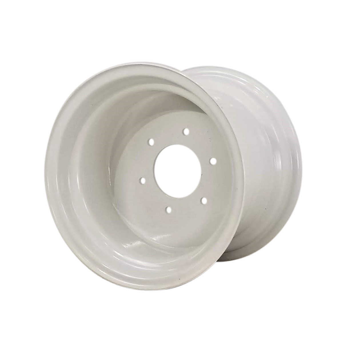 12x16 6 Hole Ford Compact Tractor Wheel - Ford White Part#SBA336101101