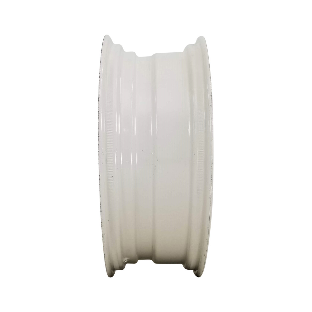 14x38 8 Clamp (On Deep Well) Rim - Ford White - Ag Wheel Express