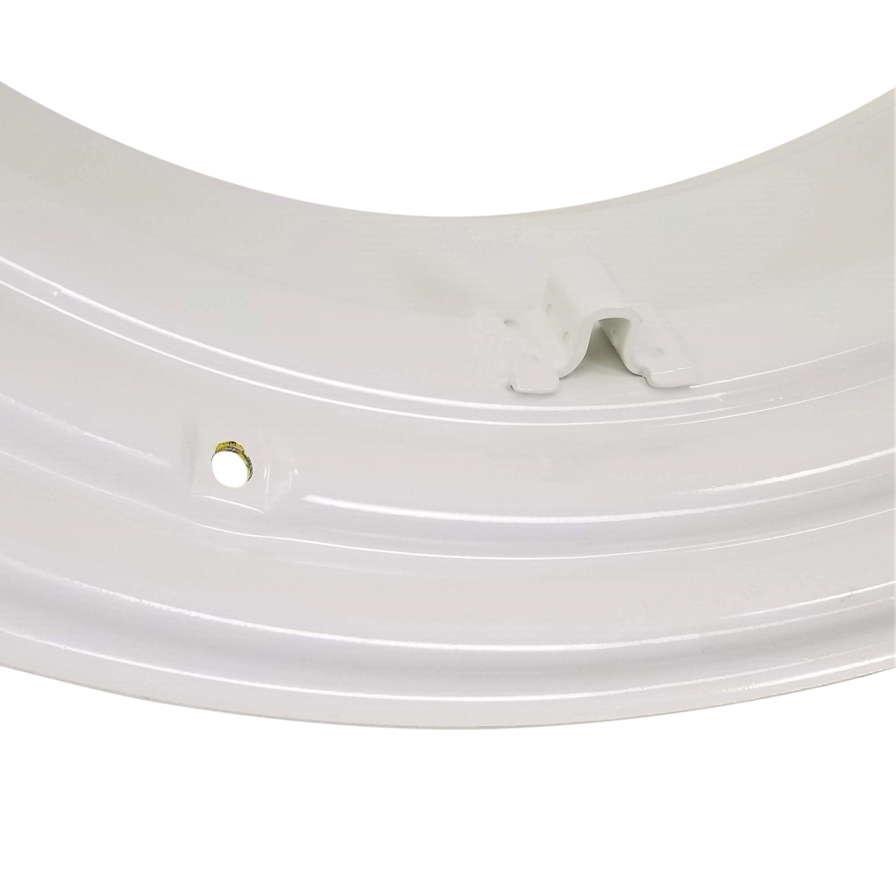 14x38 8 Clamp (On Deep Well) Rim - Ford White - Ag Wheel Express