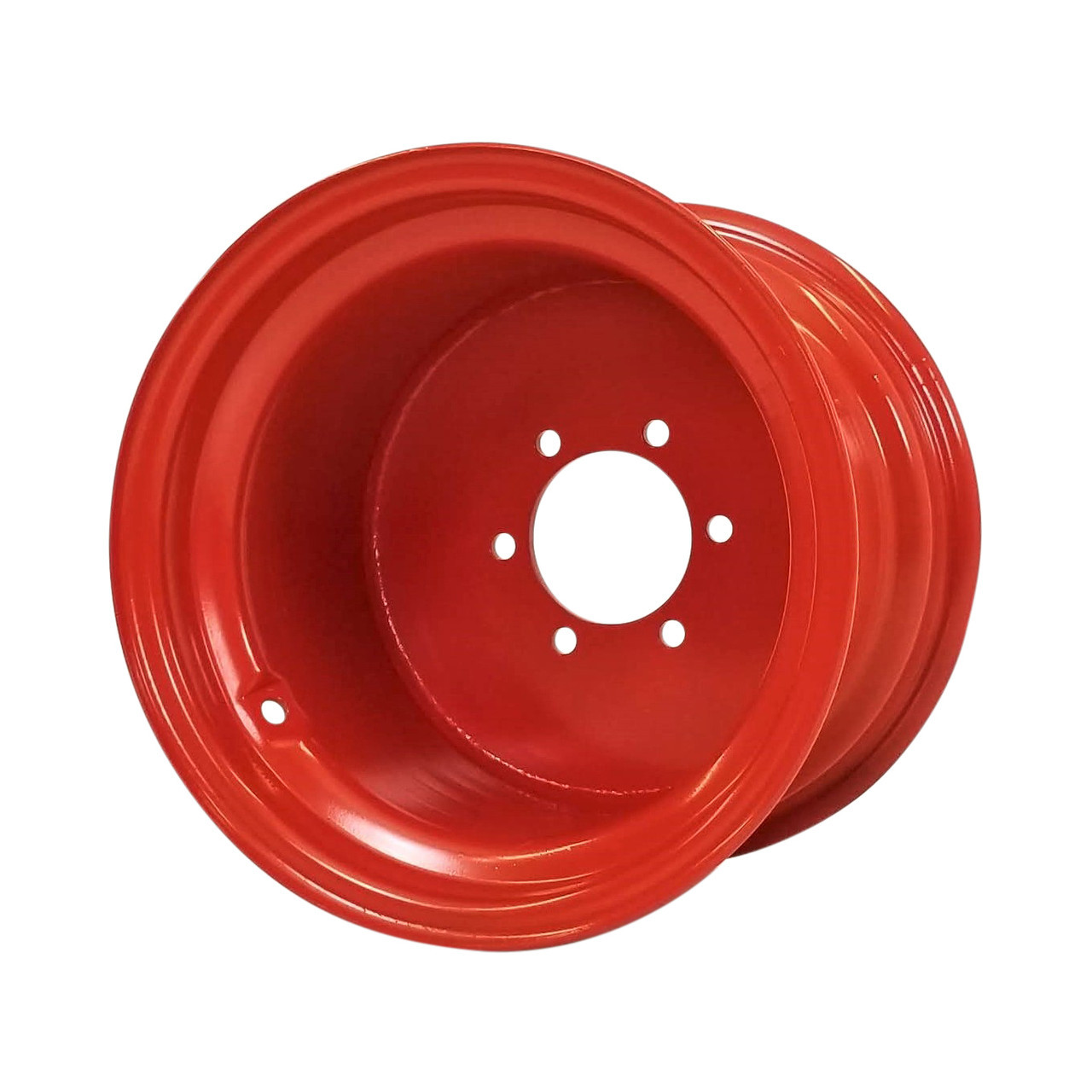12x16 6 Hole Kubota Plate Wheel - Kubota Orange - Ag Wheel Express