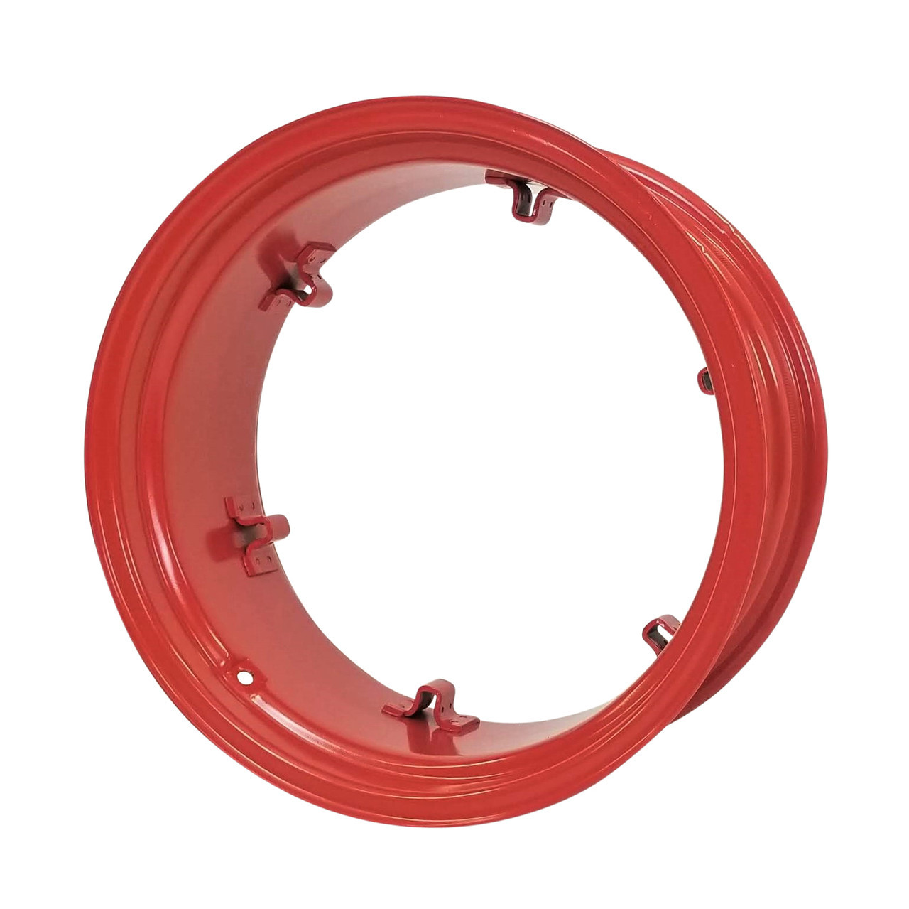 12x24 6 Clamp Rim - Orange - Ag Wheel Express