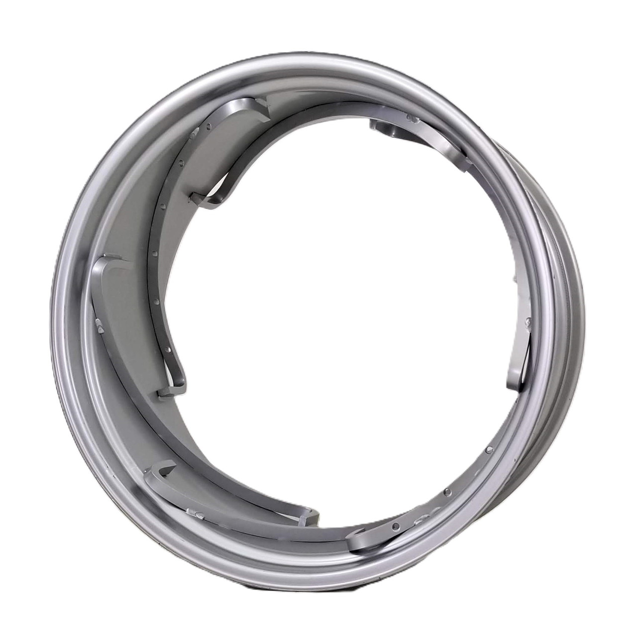 15x34 6-Rail Power Shift Rim - Silver Mist - Ag Wheel Express