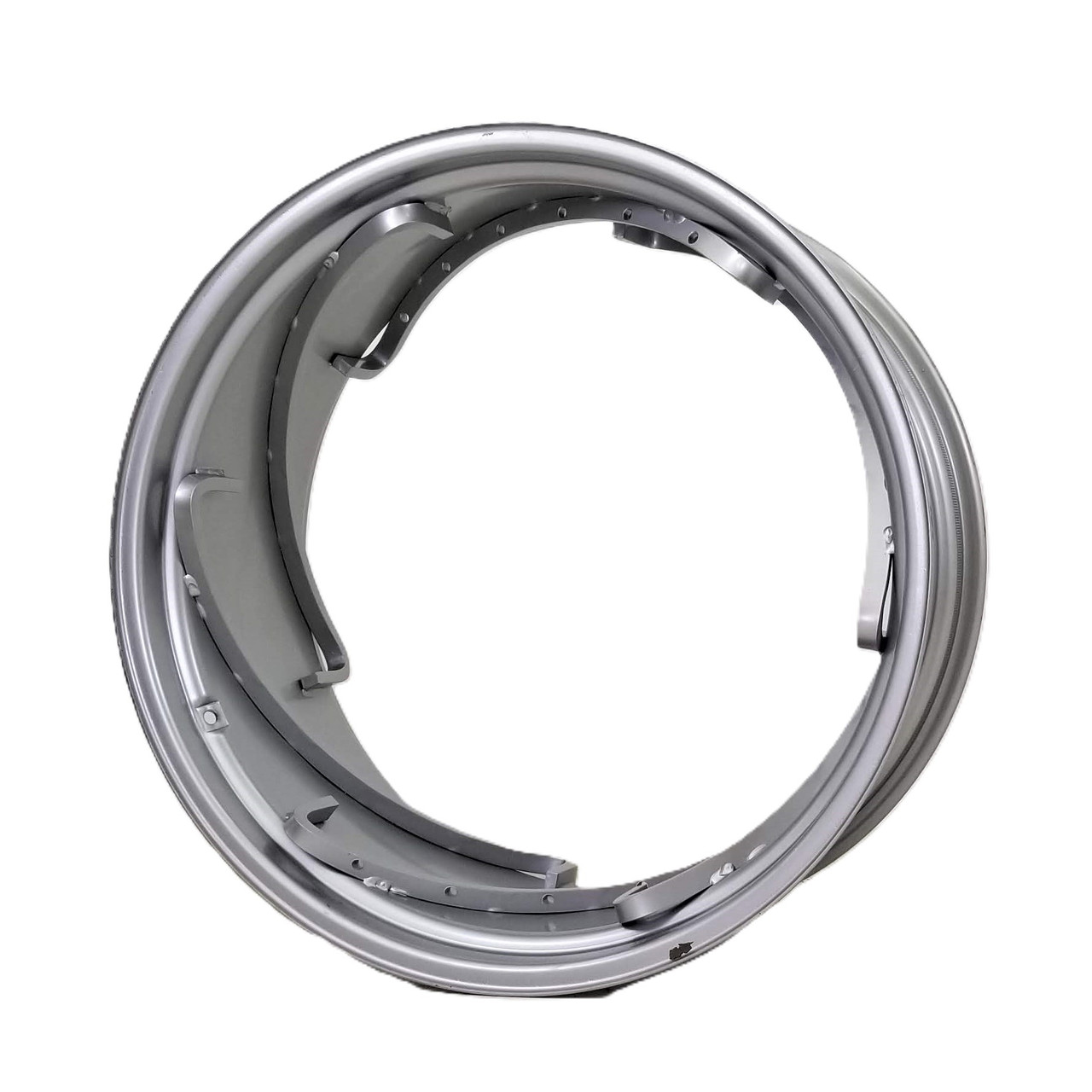 KAZZLENNY SILVER SMITH ホイールフェザー メタル 15x34 6-Rail Power Shift Rim - Silver Mist - Ag Wheel Express