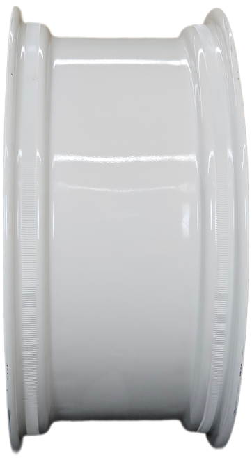 12"x 26" 6 Clamp "Z" Bracket Rim 4" Frontside - Ford White