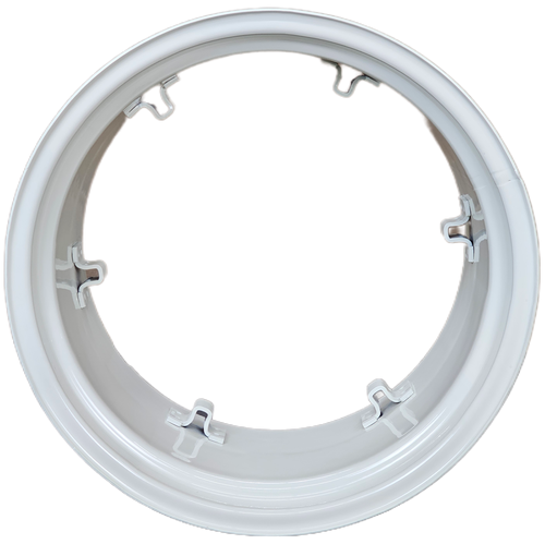 15x24 6 Clamp Rim - White