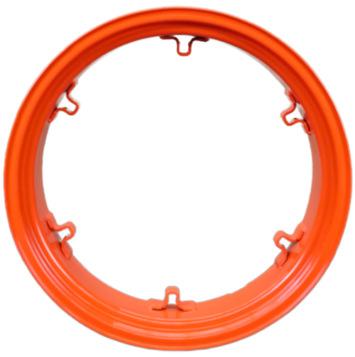 8x24 6 Heavy Duty Clamp Rim - Kubota Orange