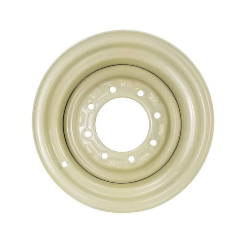 10x16 8 Hole Implement Wheel 6-1/2" Backside - Off White