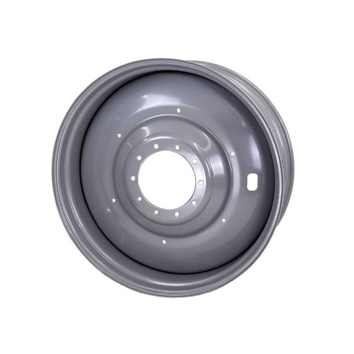 16x42 10 Hole Dual Wheel (with weight holes) - Agco Gray