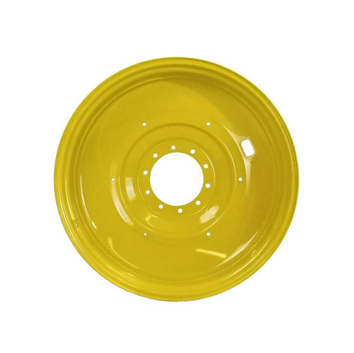 16x42 10 Hole Dual Wheel (with weight holes) - JD Yellow