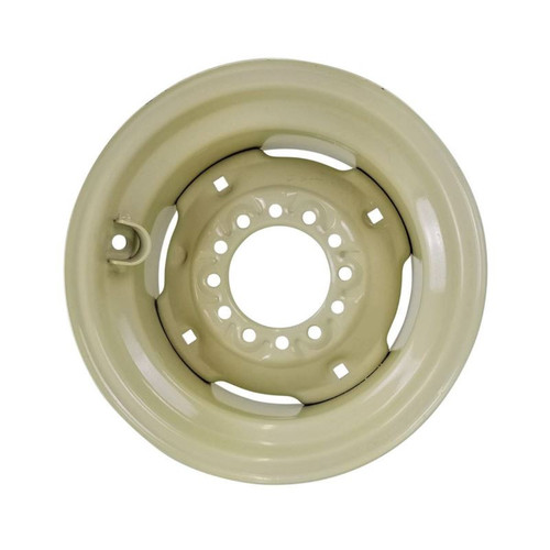 10x15 6 Hole Implement Wheel 6-5/8" Backside w/Valve Guard - Off White