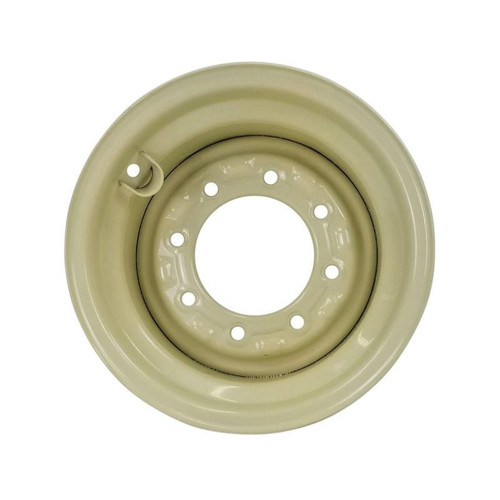 10x15 8 Hole Implement Wheel 6-5/8" Backside w/Valve Guard - Off White 10x15 8 Hole Implement Wheel 6-5/8" Backside w/Valve Guard - Off White