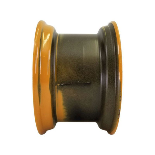 9.75x16.5 8 Hole Skid Loader Wheel 3-3/4" Backside V/G - Case Power Tan
