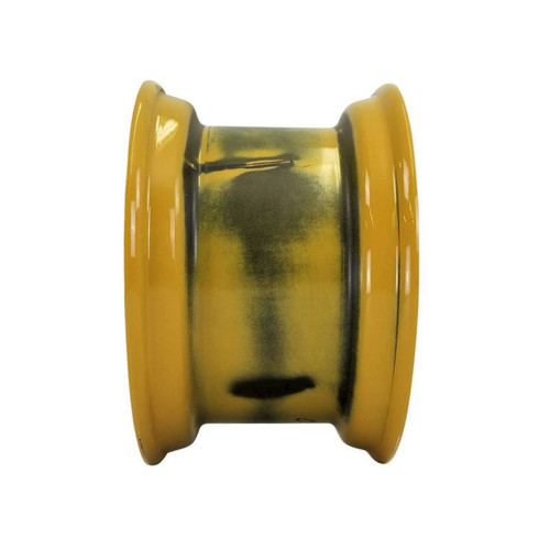 9.75x16.5 8 Hole Skid Loader Wheel 5" Backside V/G - Cat Yellow 9.75x16.5 8 Hole Skid Loader Wheel 5" Backside V/G - Cat Yellow