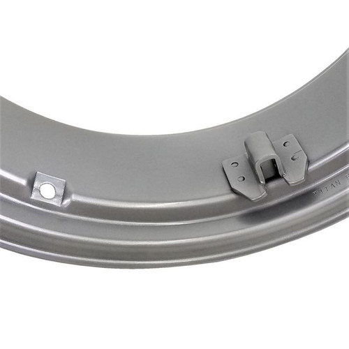 8x24 4 Clamp Rim - Silver Mist