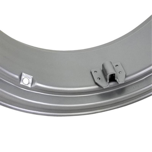 9x24 4 Clamp Rim - Silver Mist