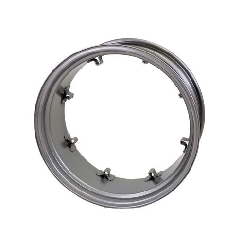 12x28 8 Clamp Rim - Silver Mist 12x28 8 Clamp Rim - Silver Mist