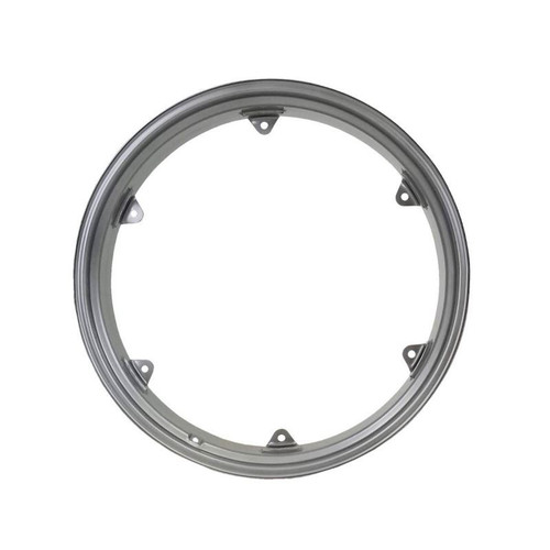 9x36 6 Clamp Rim - Silver Mist
