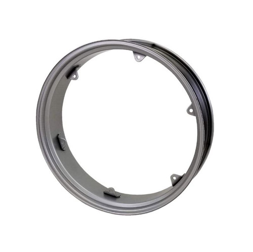 9x36 6 Clamp Rim - Silver Mist