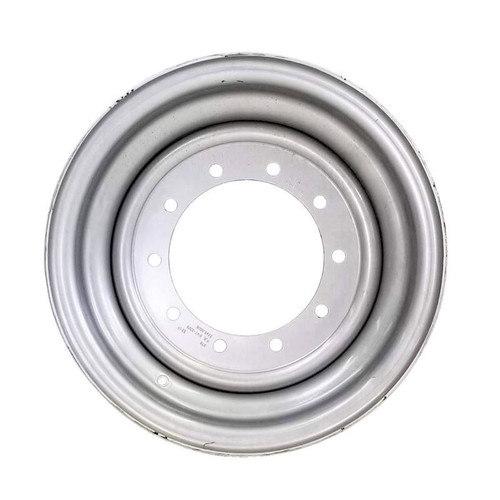 9x24 10 Hole (15/16) Telehandler Wheel - Silver Mist