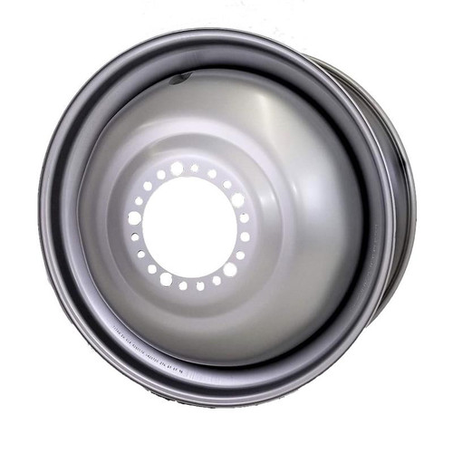 18x42 20 Hole Combine Dual Wheel - Silver Mist