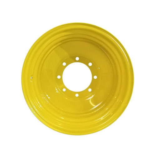 25x26 8 Hole (10.8"BC) Rear Combine Wheel 13-3/8" Backside - JD Yellow 25x26 8 Hole (10.8"BC) Rear Combine Wheel 13-3/8" Backside - JD Yellow