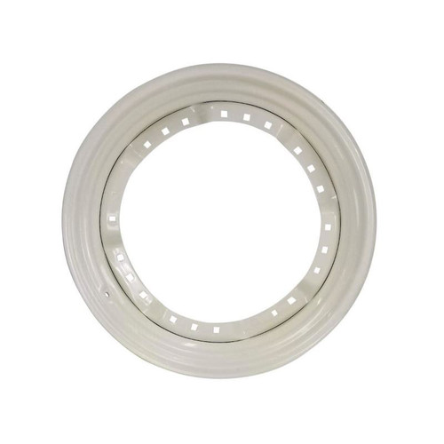 13x30 Waffle Wheel - Ford White