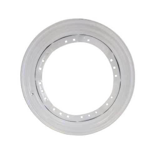 15x30 Waffle Wheel - Ford White