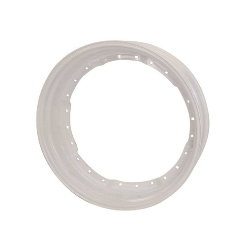 10x38 Waffle Wheel - Ford White