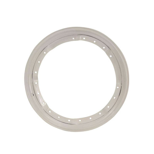 12x38 Waffle Wheel - Ford White