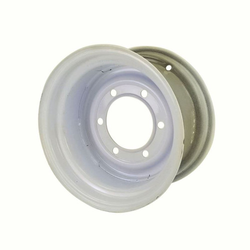 7x12 6 Hole Implement Wheel 4" Backside - Gloss White 7x12 6 Hole Implement Wheel 4" Backside - Gloss White