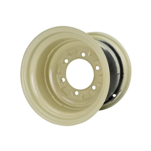 10.5x12 6 Hole Implement Wheel 5-3/8" Backside - Off White 10.5x12 6 Hole Implement Wheel 5-3/8" Backside - Off White