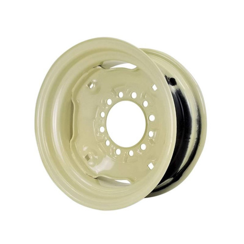 6x14 6 Hole Implement Wheel 4-5/8" Backside - Off White 6x14 6 Hole Implement Wheel 4-5/8" Backside - Off White