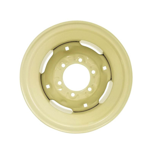 8x15 6 Hole Implement Wheel 4" Backside - Off White